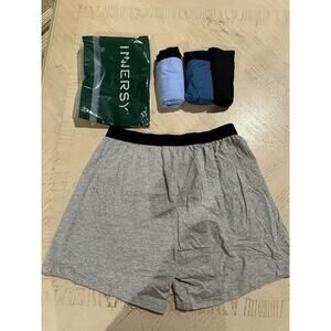 INNERSY Men's Underwear Briefs Underwear Pack of 4 XSD